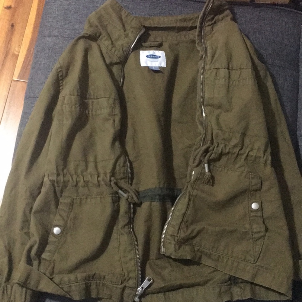 Olive green jacket